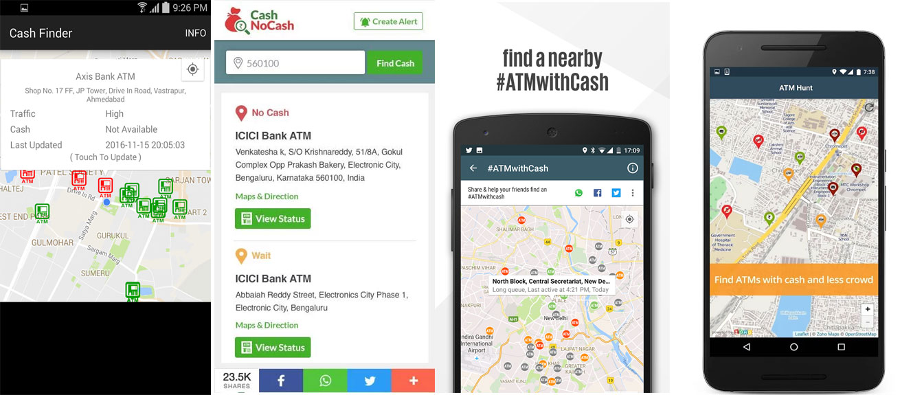 5 Apps That Find an ATM With Cash Near You
